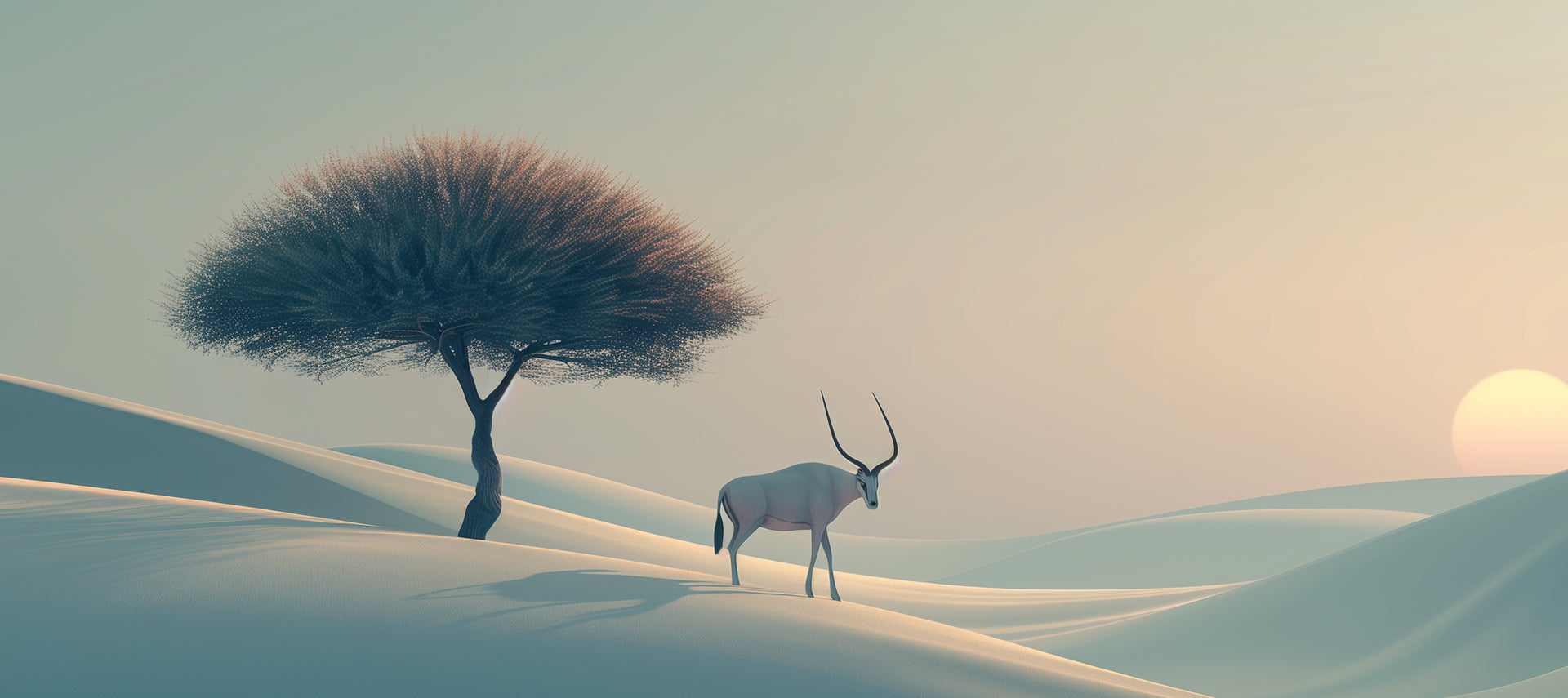 Oryx and Tree in the Zorae World